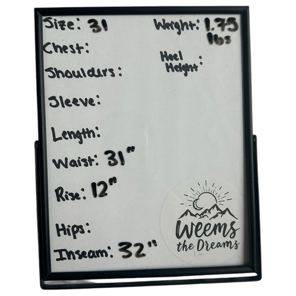 Vervet by Flying Monkey Olivia Wide Leg High Waisted Jeans Size 31 NWT - Picture 13 of 14